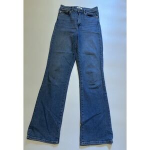 Lovers and Friends Greyson High Rise‎ Slim Boot 27 New Womens Denim